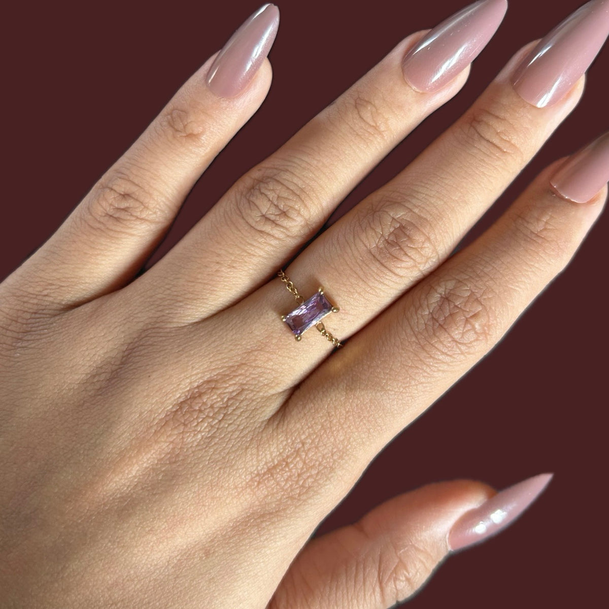 Vera Chain Ring - Adjustable - 01