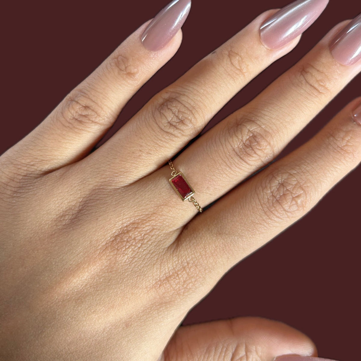 Ash Chain Ring - Adjustable