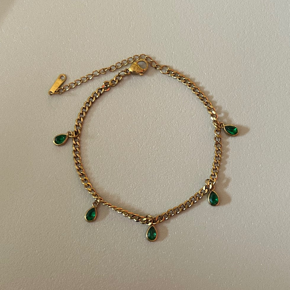 Iris Bracelet - Green