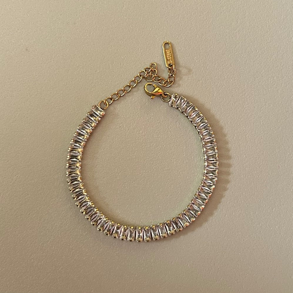 Icy Baguette Bracelet