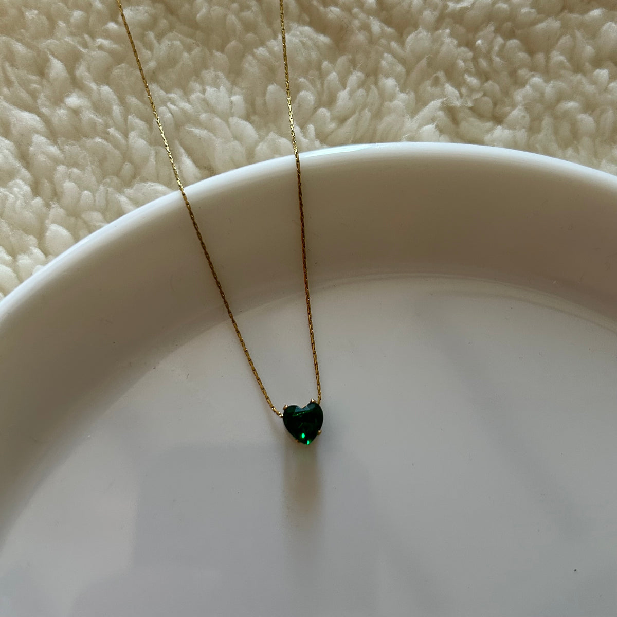Amira Necklace - Green