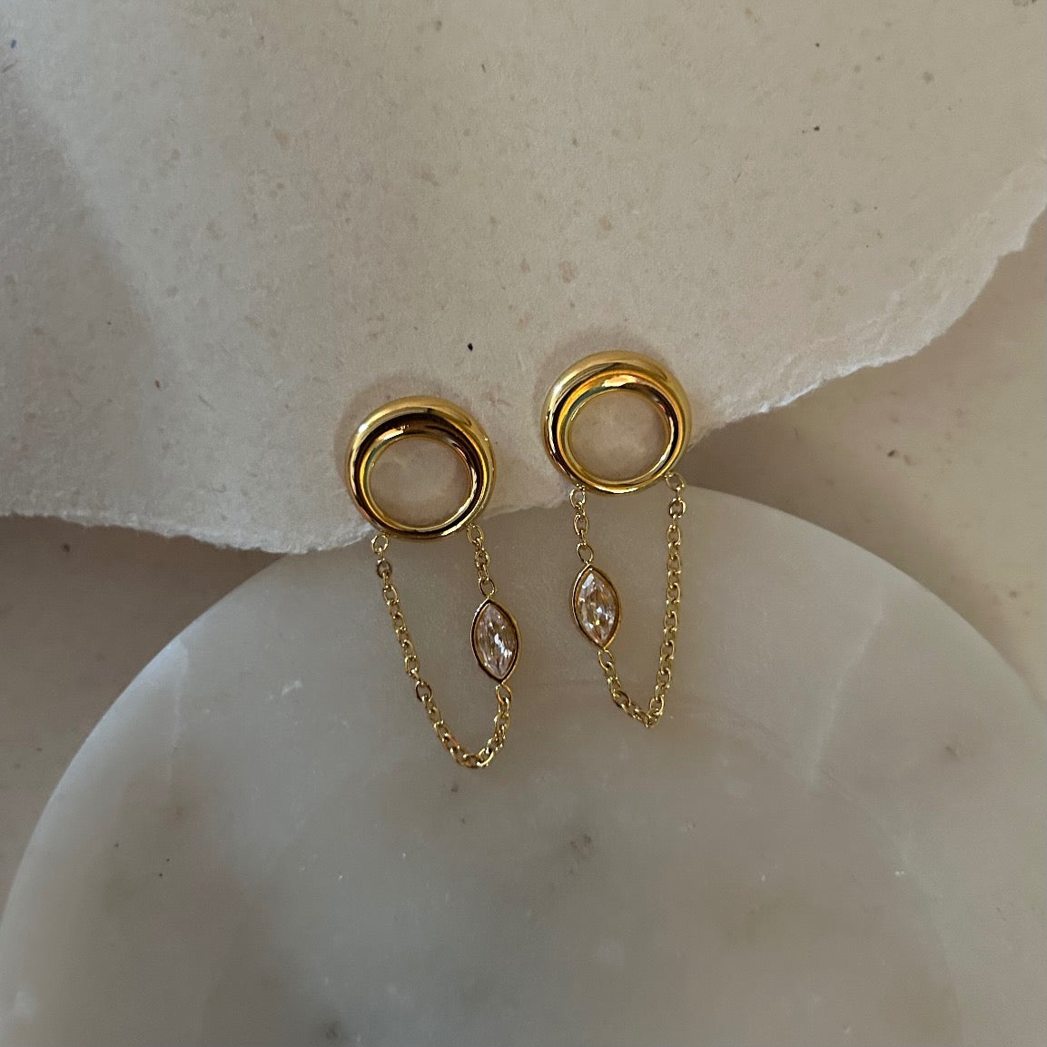 Chain Loop Earrings