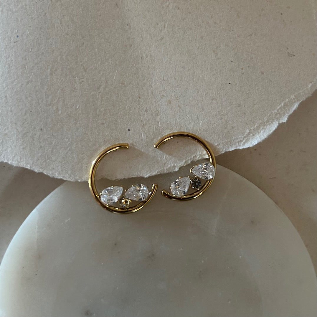 Ruby Stud Earrings