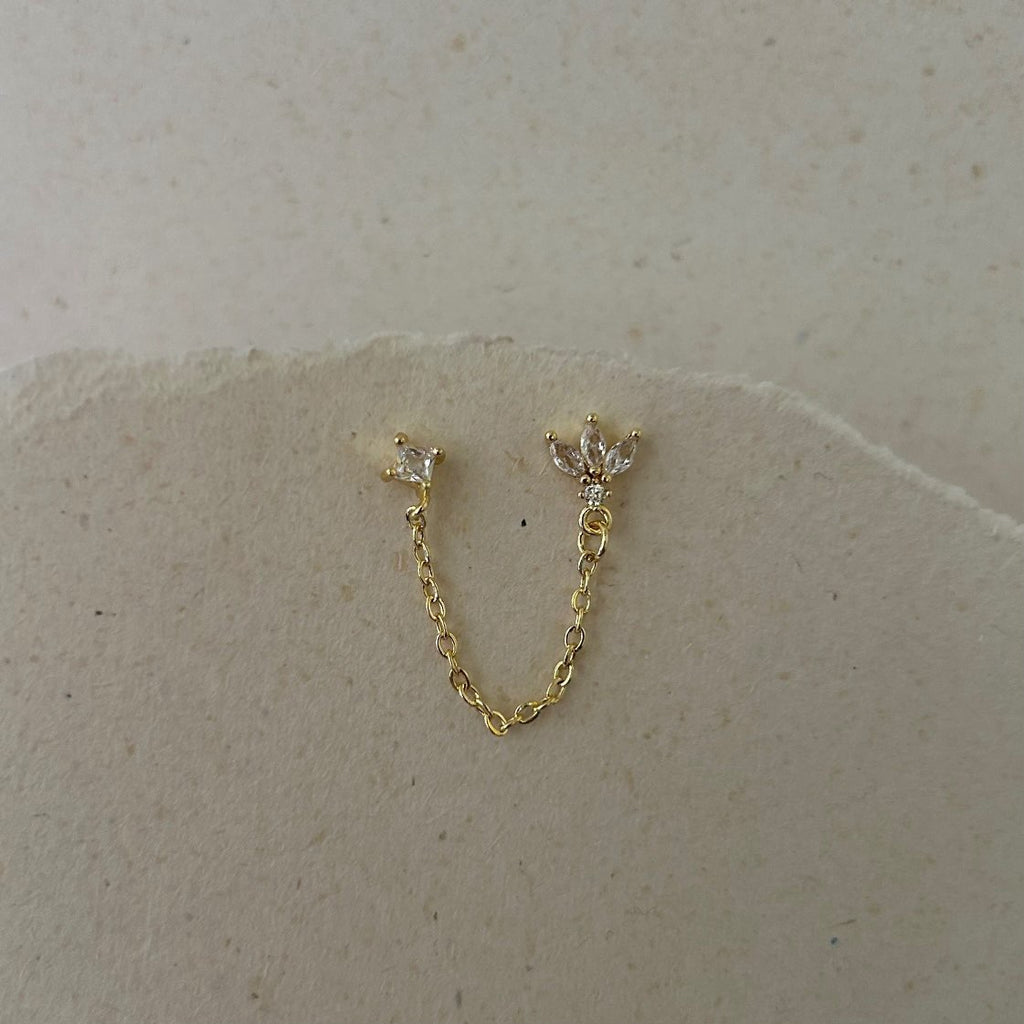 Crown Dual Studs