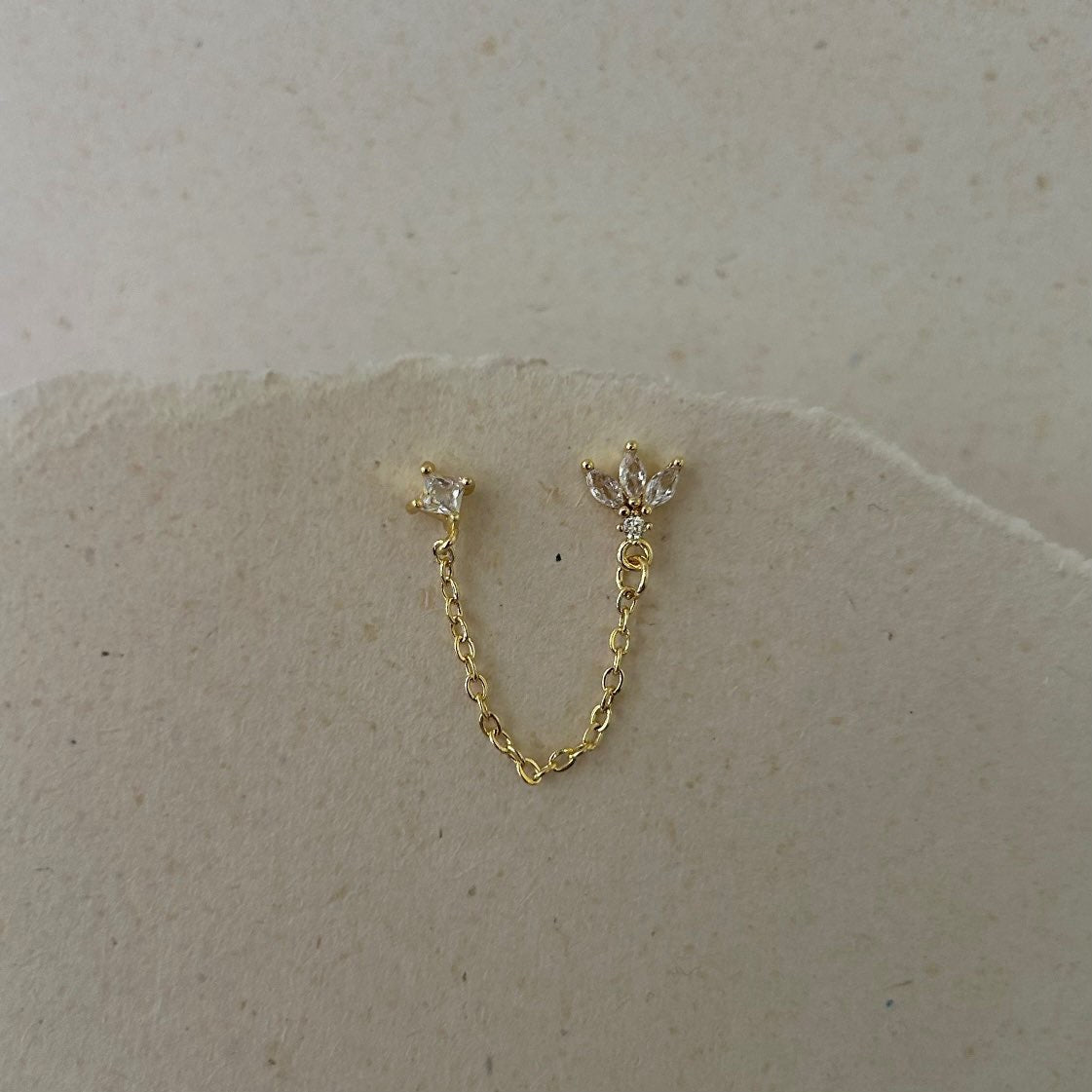 Crown Dual Studs