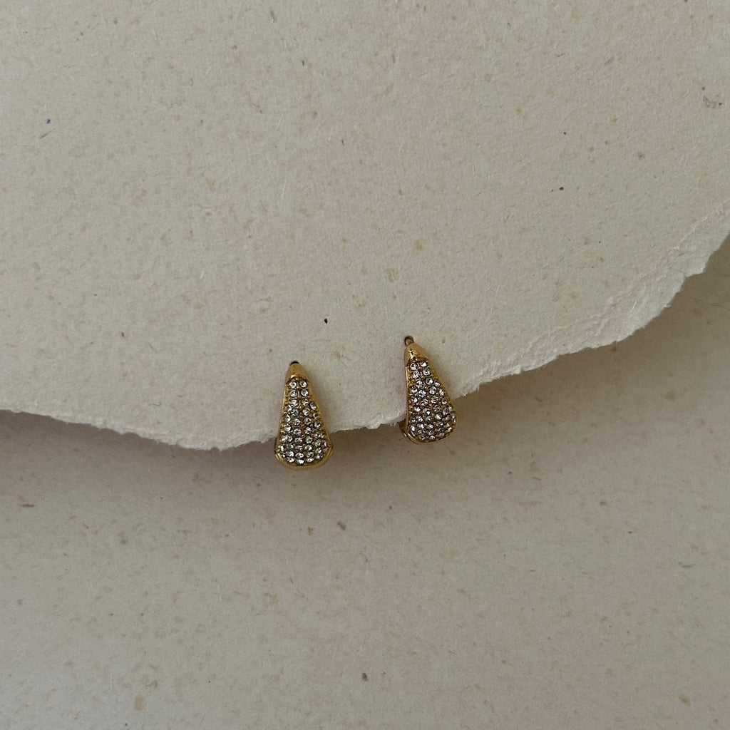 Crescent Chunky Hoops