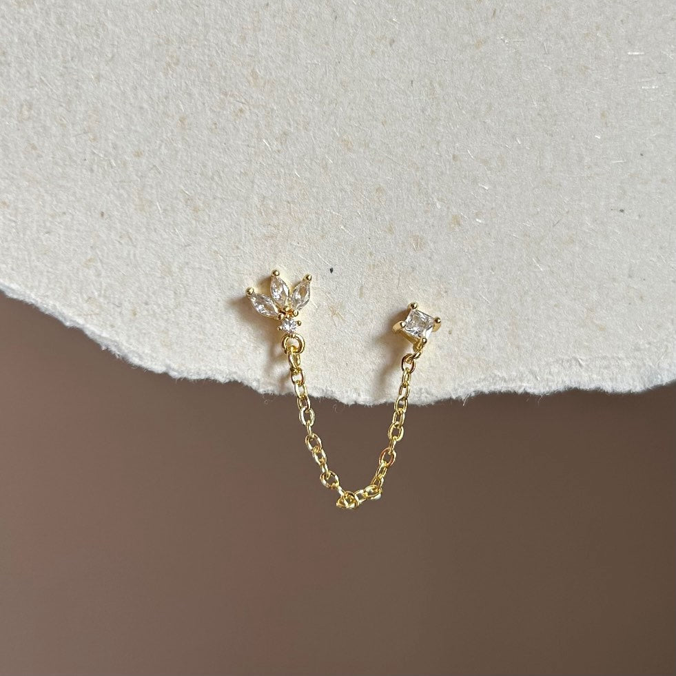 Crown Dual Studs