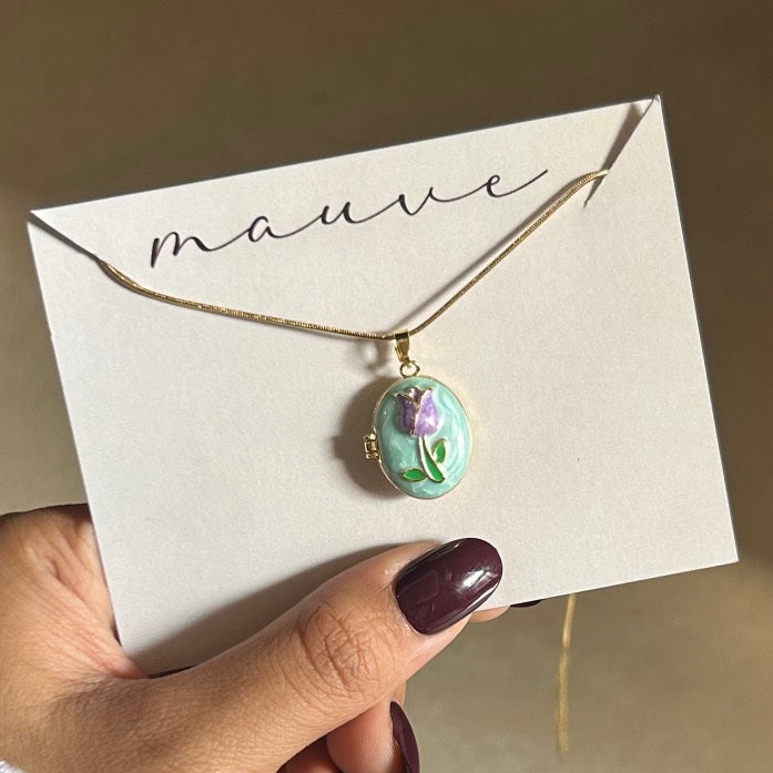 Tulip Photo Locket