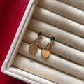 Cora Earrings - Green