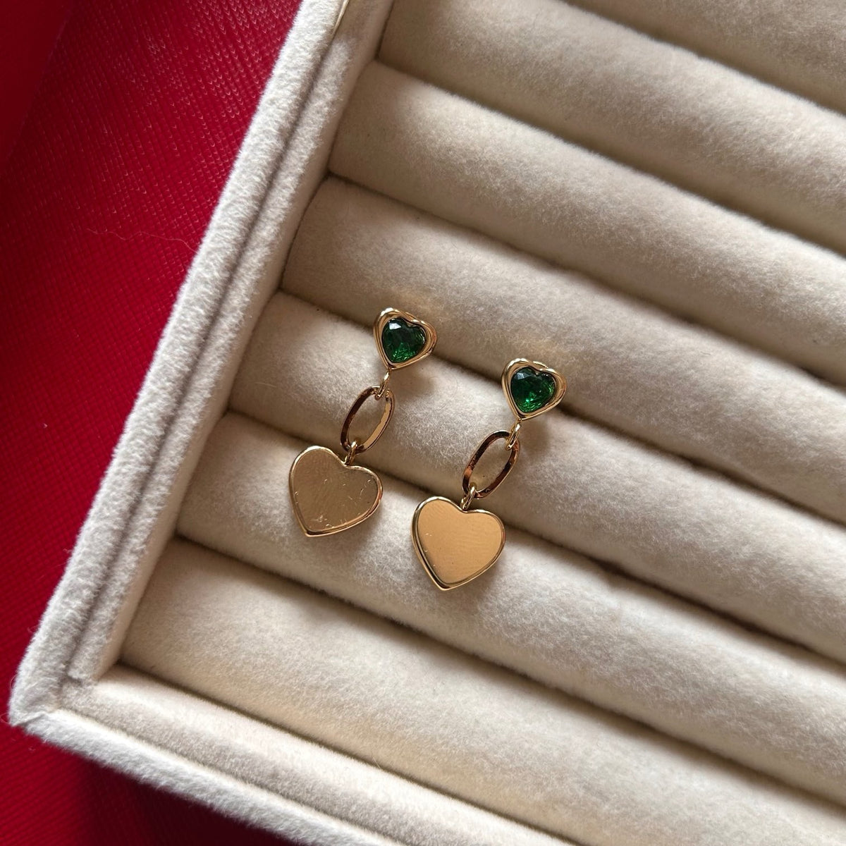 Cora Earrings - Green