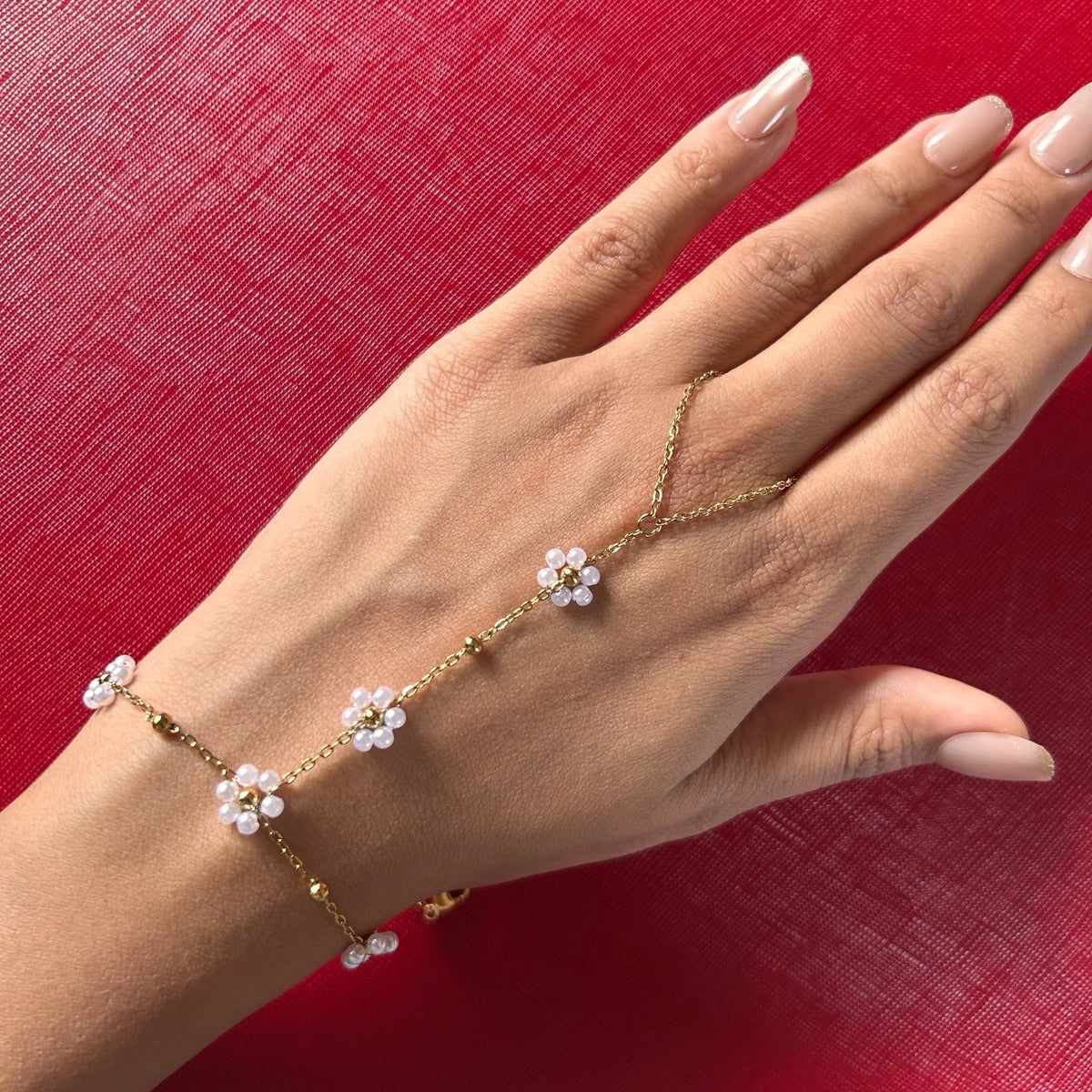 Rumi Hand Chain Bracelet